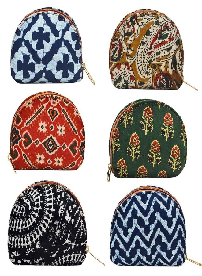 AT Ankit Traders Women Zipper Clutch Potli Pack of 12 | Embellished Decorative Silk Curve-Shaped Ethnic Potli Bag | Traditional Gifting for Haldi, Mehandi, Lohri, Makar Sankranti & Pongal - Image 1